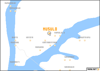 map of Musulo