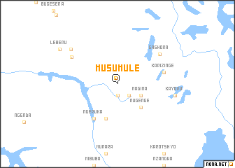 map of Musumule