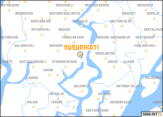 map of Musurikāti