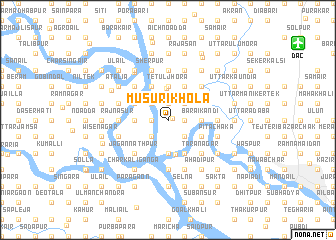 map of Musurikhola