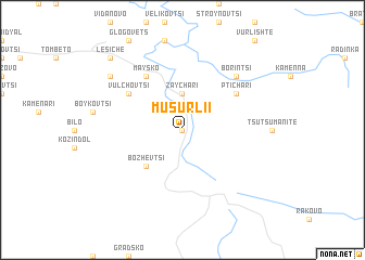 map of Mŭsŭrlii