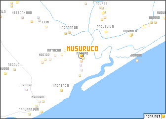 map of Musuruco