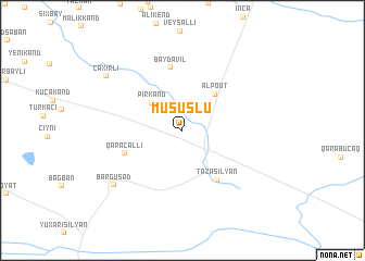 map of Müsüslü