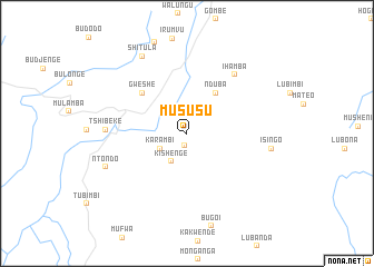 map of Mususu