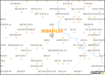 map of Musweiler