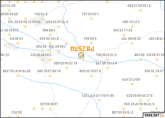 map of Muszáj