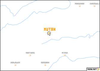 map of Mutah
