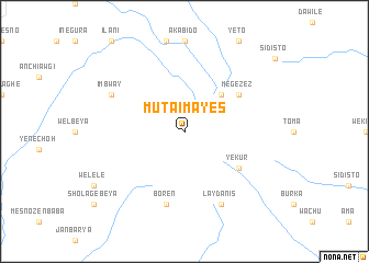 map of Mutʼaʼi Mayēs