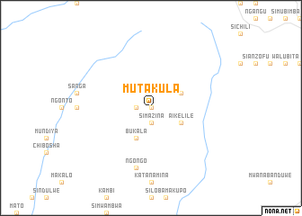 map of Mutakula