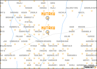 map of Mutaku