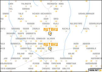 map of Mutaku