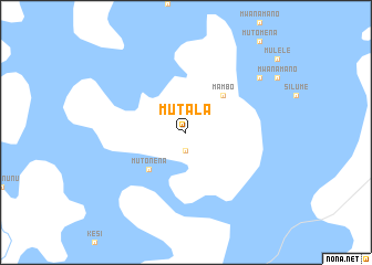 map of Mutala