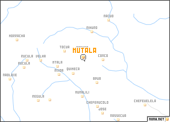 map of Mutala