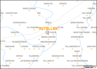 map of Muţallah