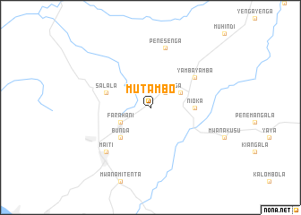 map of Mutambo