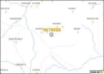 map of Mutanga