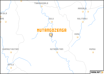 map of Mutango-Zenga