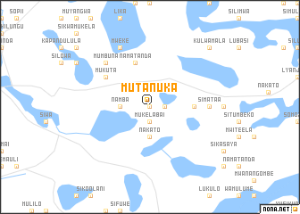 map of Mutanuka