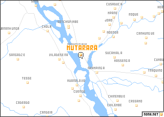 map of Mutarara