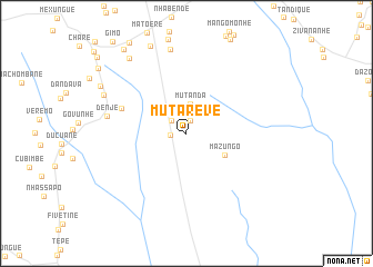 map of Mutareve