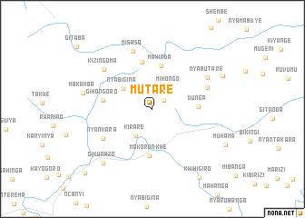 map of Mutare