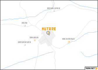 map of Mutare