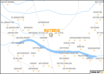 map of Mu‘tariḑ