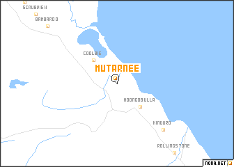 map of Mutarnee