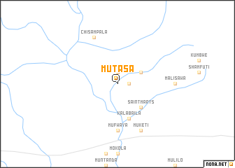 map of Mutasa