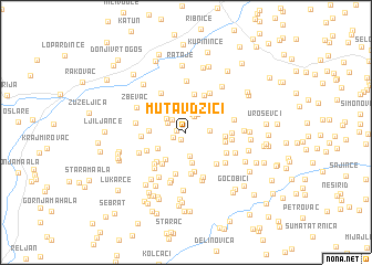 map of Mutavdžići