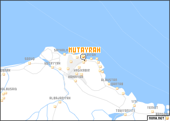 map of Muţayraḩ