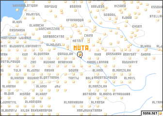 map of Mūţá