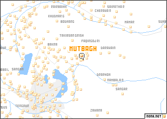 map of Mūtbāgh