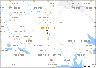 map of Mutebo