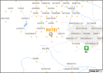 map of Mutei