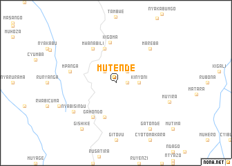 map of Mutende