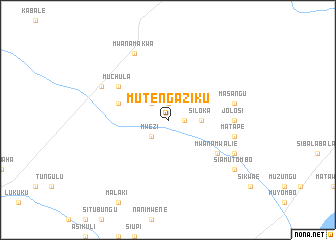 map of Mutengaziku
