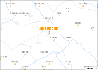 map of Mutengwa