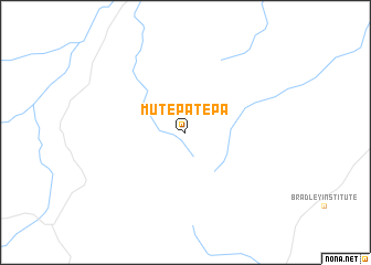 map of Mutepatepa