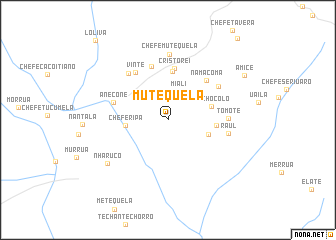 map of Mutequela