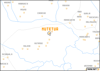 map of Mutetua