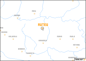map of Muteu