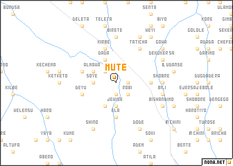 map of Mutʼē