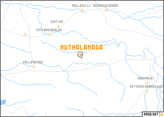 map of Muthalamada