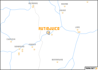 map of Mutiajuica