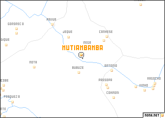 map of Mutiambamba