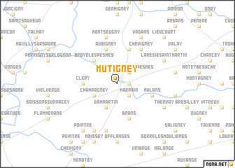 map of Mutigney