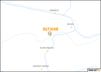 map of Mutikha