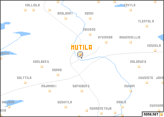 map of Mutila