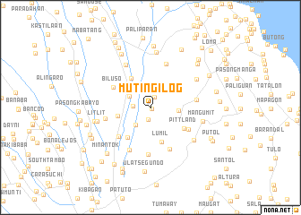 map of Mutingilog